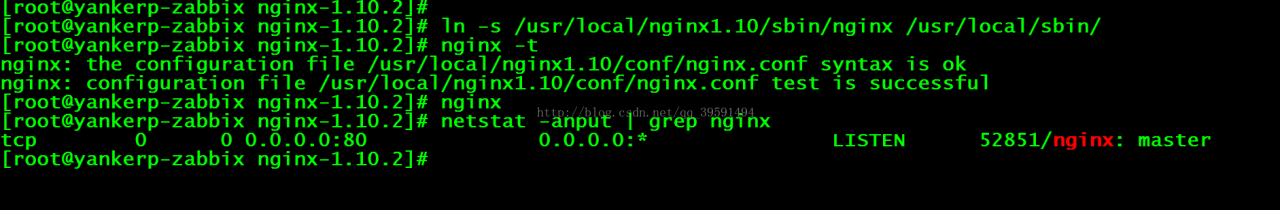 Centos7.2下编译安装zabbix3.2监控系统