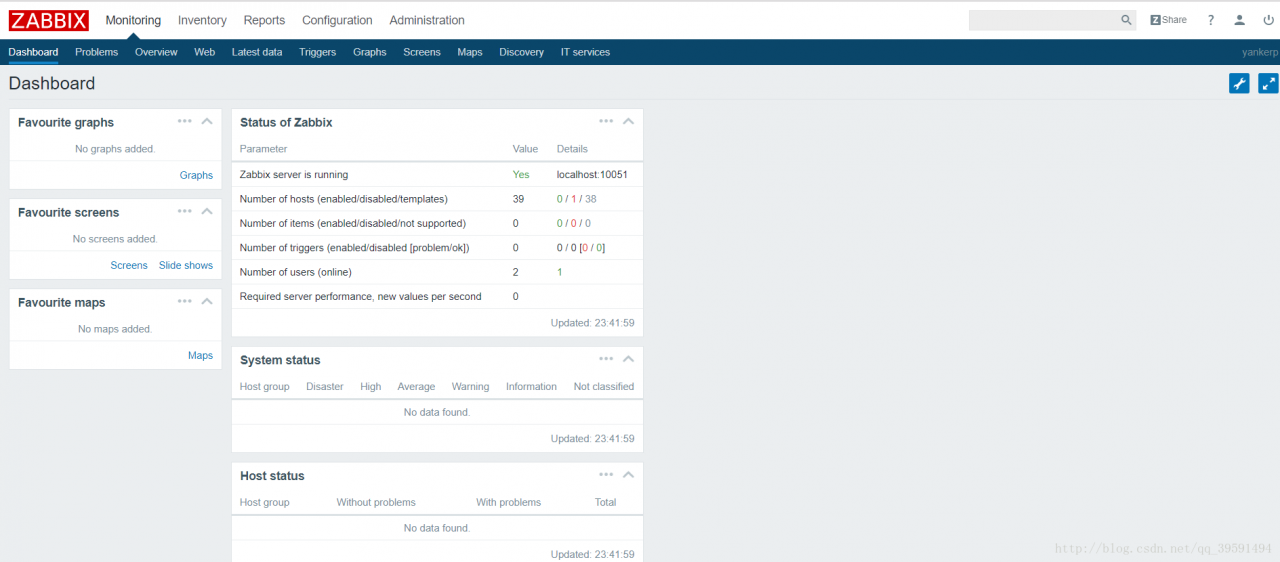 Zabbix监控主机及邮箱报警设置