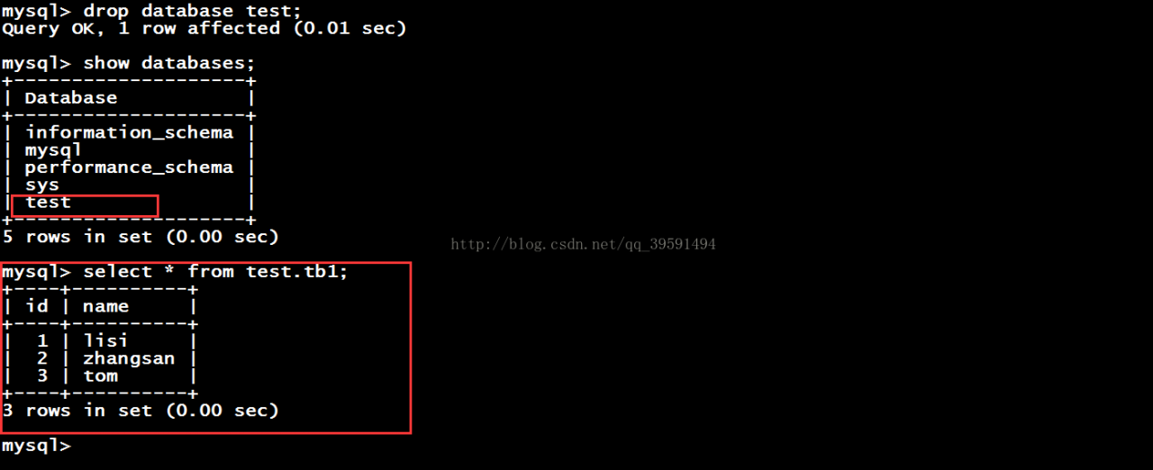 mysql备份与恢复 mysql备份与恢复