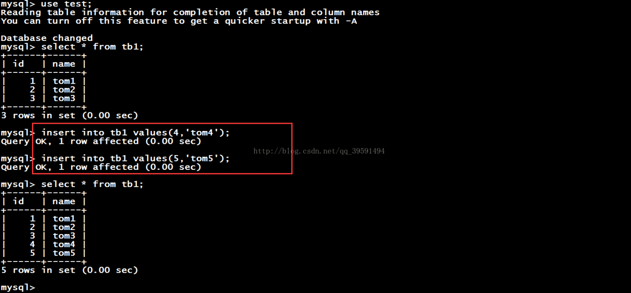 mysql备份与恢复