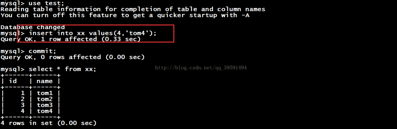 mysql备份与恢复