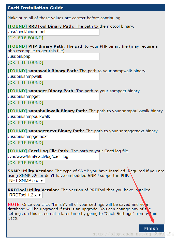 Cacti监控平台部署