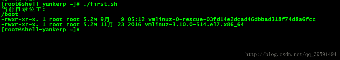 shell脚本基本应用