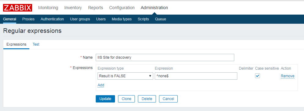 zabbix利用自动发现监控IIS站点-竹影清风阁